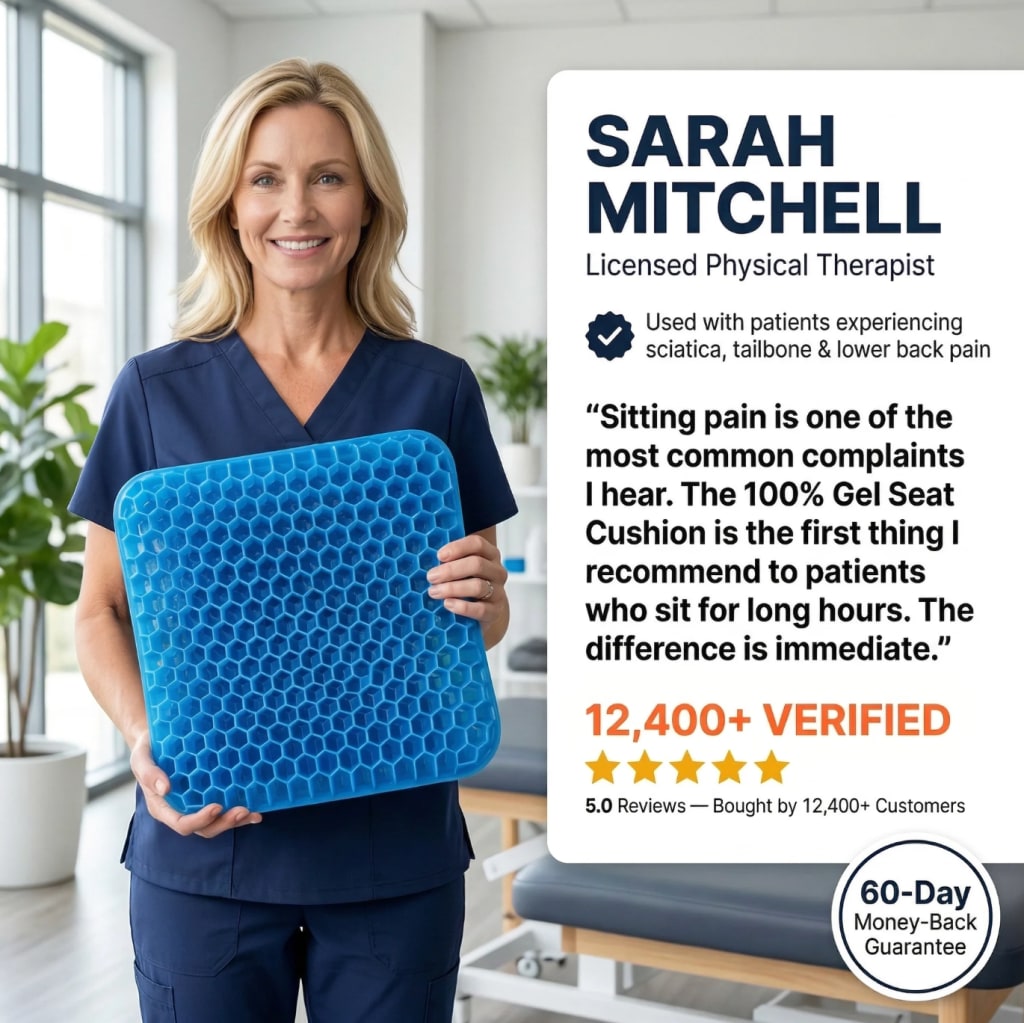 Holie 100% Gel Seat Cushion